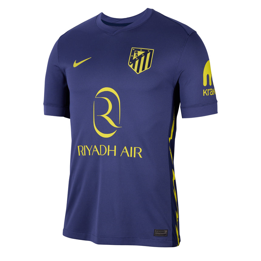 Nike Men's Atlectico Madrid 2025/26 Away Jersey Blue/Purple/Yellow Front