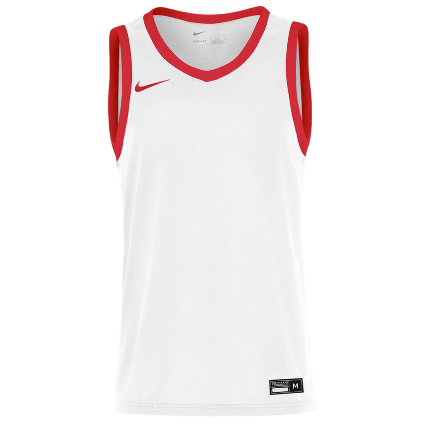 Nike Men's BasketBall Tank Top White/Red Front