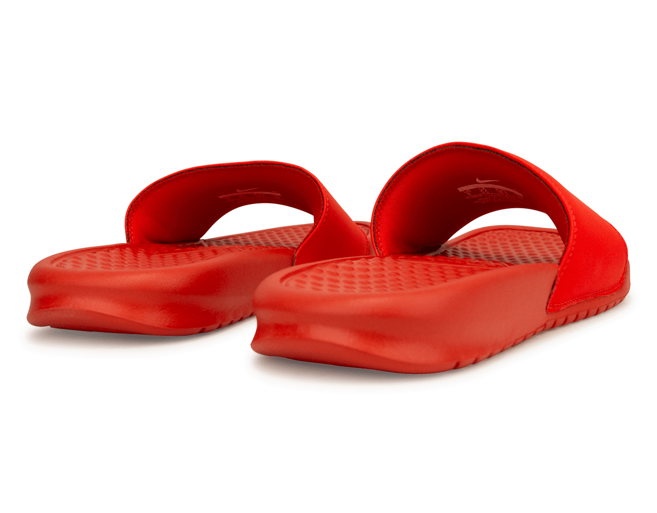 Nike Men's Benassi Stussy Sandal Red/White Rear
