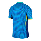 Nike Men's Brazil 2024/25 Authentic Away Jersey Soar/LT Retro/Yellow Back