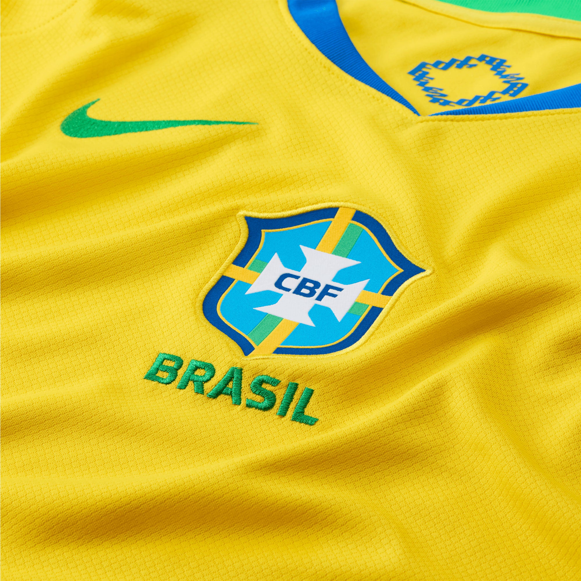 Nike Men's Brazil 2025/26 Home Jersey Yellow/Green – Azteca Soccer