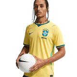 Nike Men's Brazil Home World Cup Jersey 2026 Yellow Model