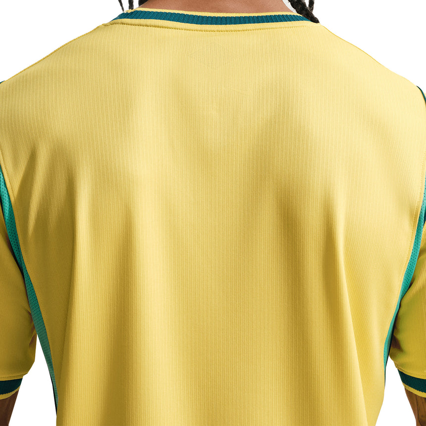 Nike Men's Brazil Home World Cup Jersey 2026 Yellow Neck
