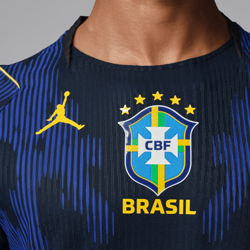 Nike Men's Brazil World Cup 2026 Dri-FIT ADV Away Jersey Old Royal/Black Neck