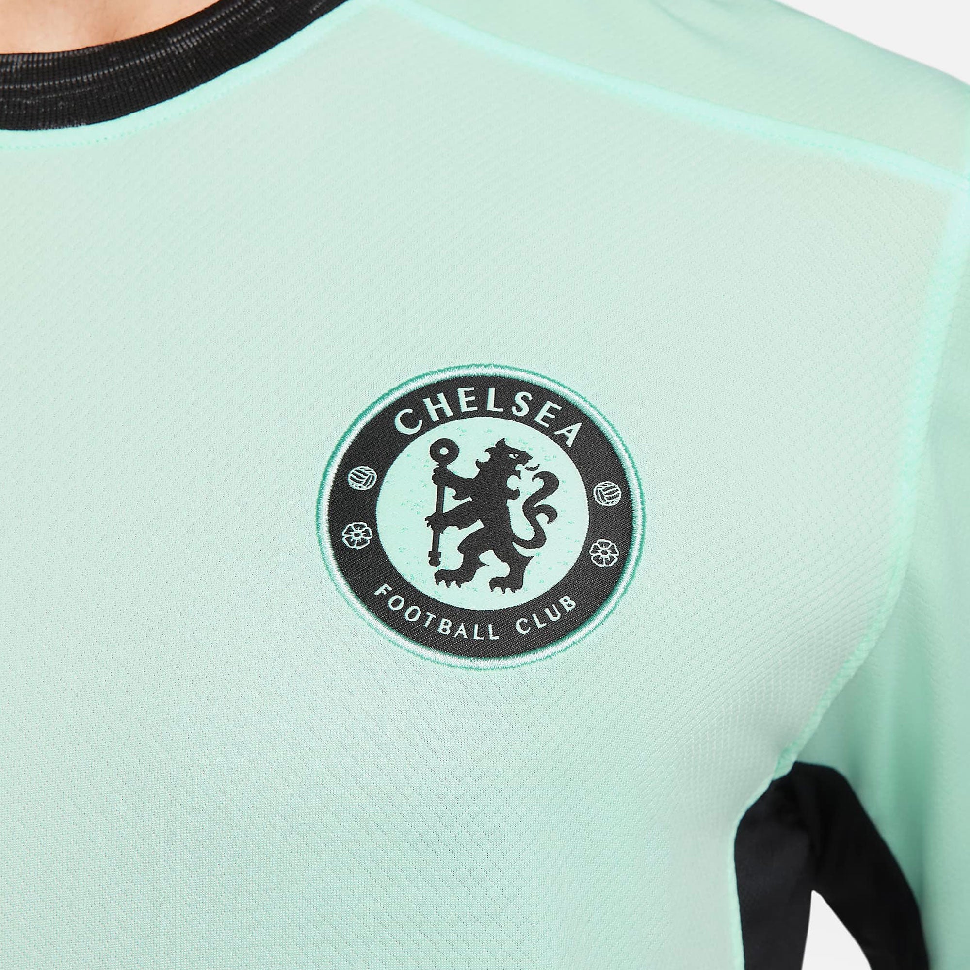 Nike 2021-22 Chelsea Third Jersey - Black/Teal/Orange M 