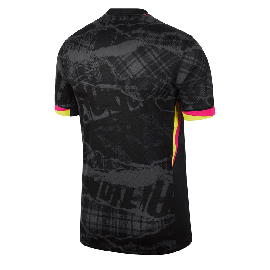 Nike Men's Chelsea 2024/25 Third Jersey Black/Pink Back