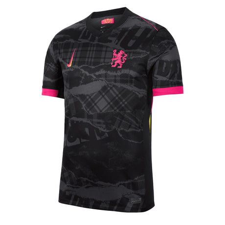 Nike Men's Chelsea 2024/25 Third Jersey Black/Pink Front