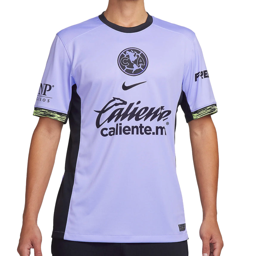 Nike Men's Club America 2023/24 Third Jersey Purple/Black Front