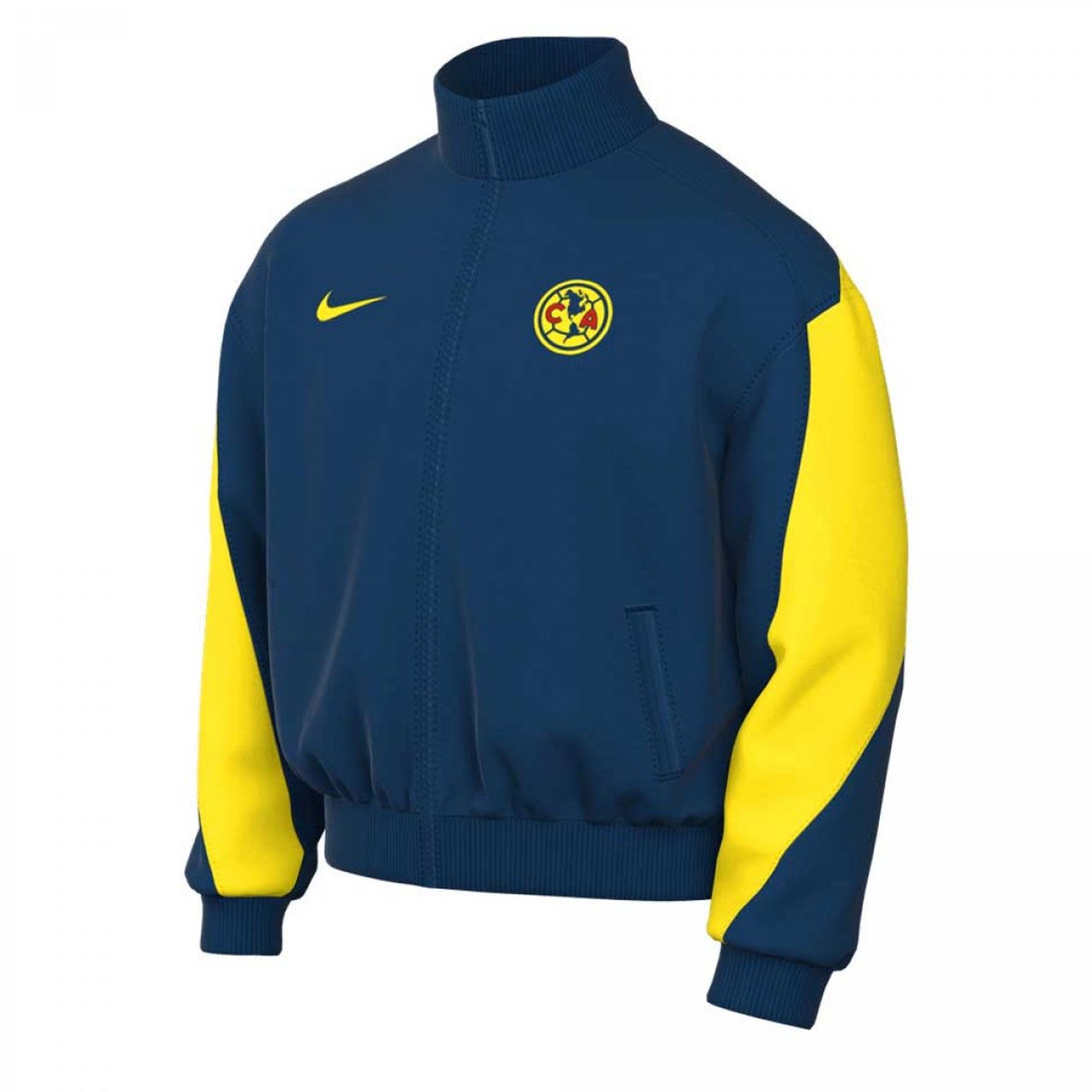Chamarra Azul Club America Nike Men's Club America 2024/25 Anthem