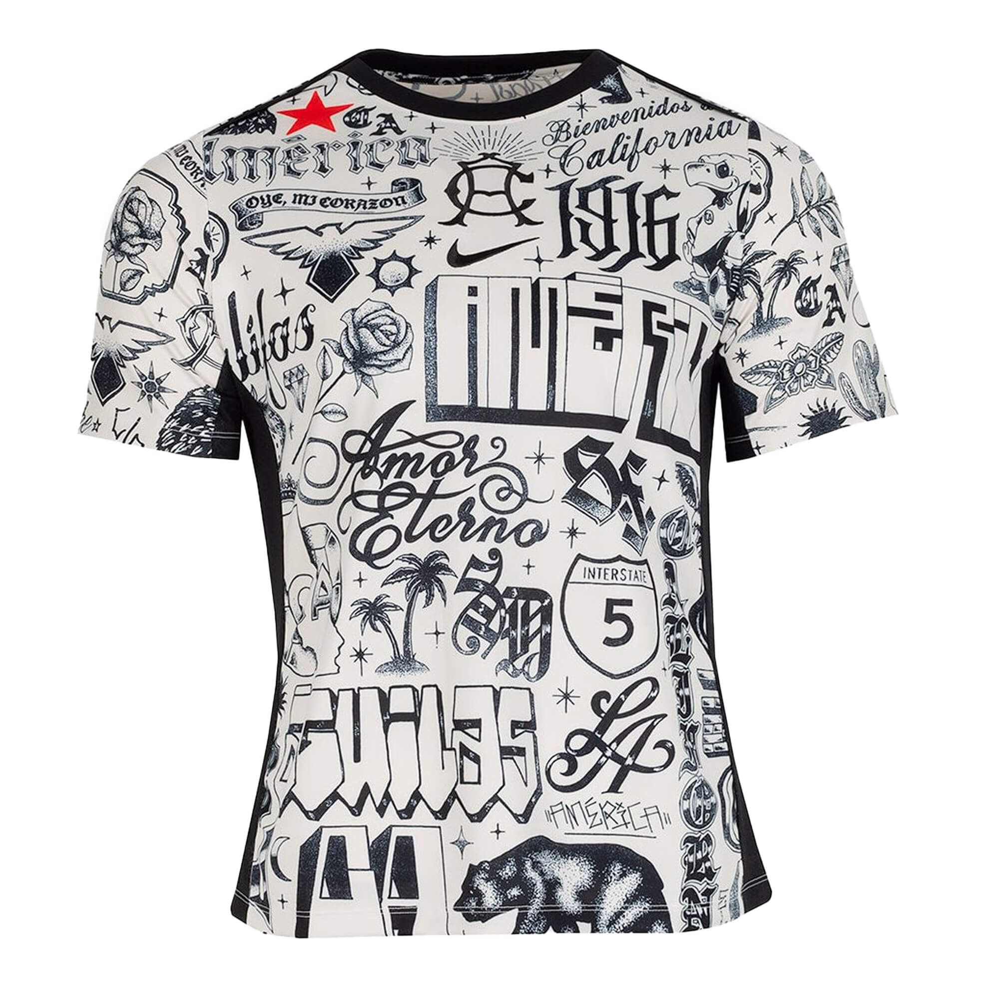 Nike Men's Club America 2025/26 Training Jersey Grey/Black