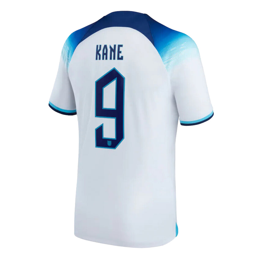  Nike Men's England 2022/23 Home Jersey w/ Kane #9 Printing Back