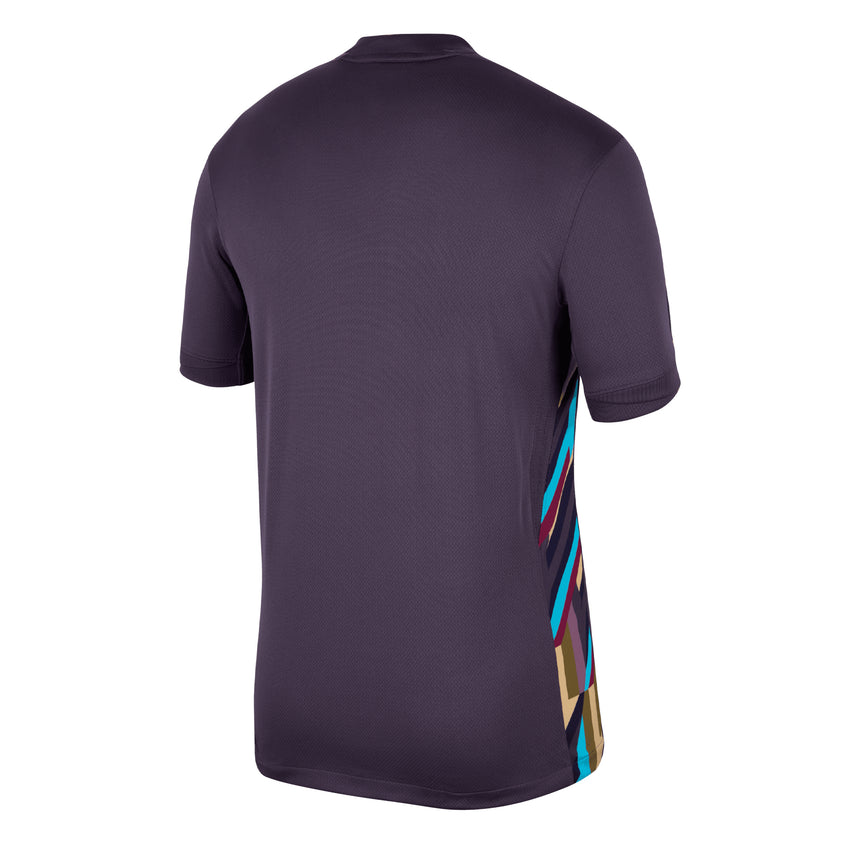 Nike Men's England 2024/25 Away Jersey Purple Back