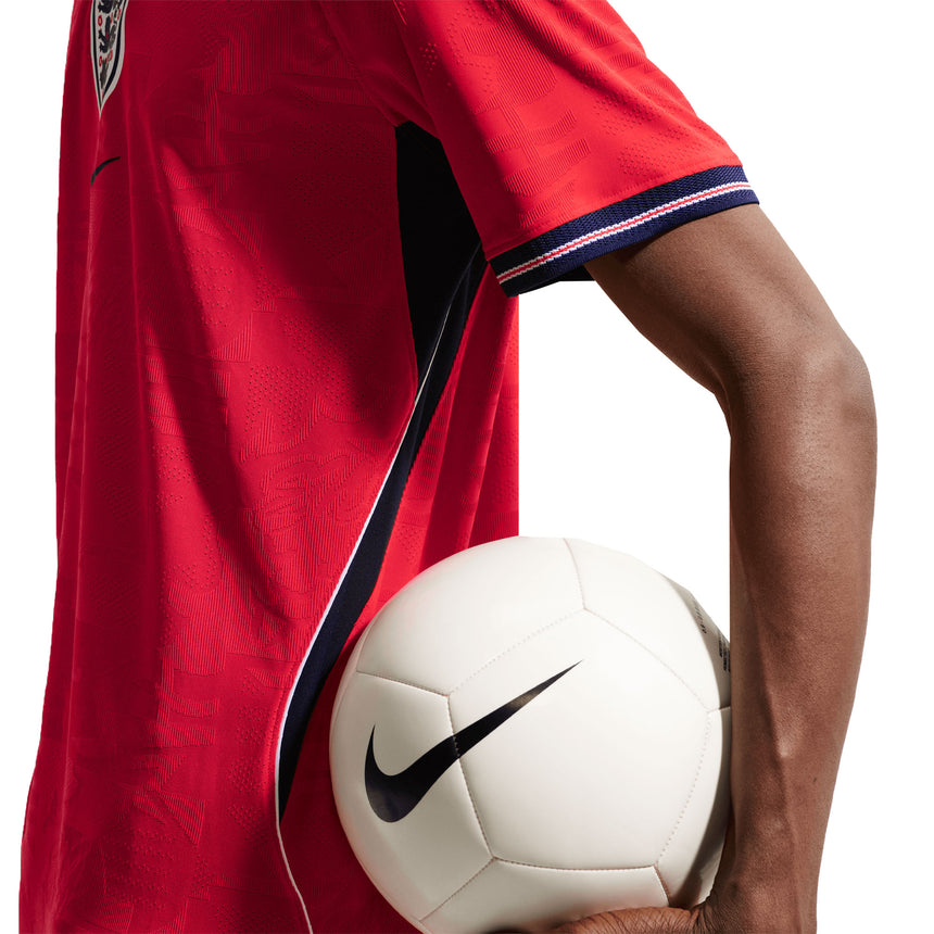 Nike Mens England World Cup 2026 Dri-FIT ADV Away Jersey Red Sleeve 