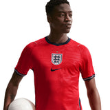 Nike Men's England World Cup 2026 Away Jersey Red Model
