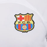 Nike Men's FC Barcelona 2023/24 Away Jersey White/Red/Blue Logo