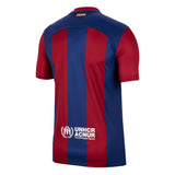 Nike Men's FC Barcelona 2023/24 Home Jersey Red/Blue Back