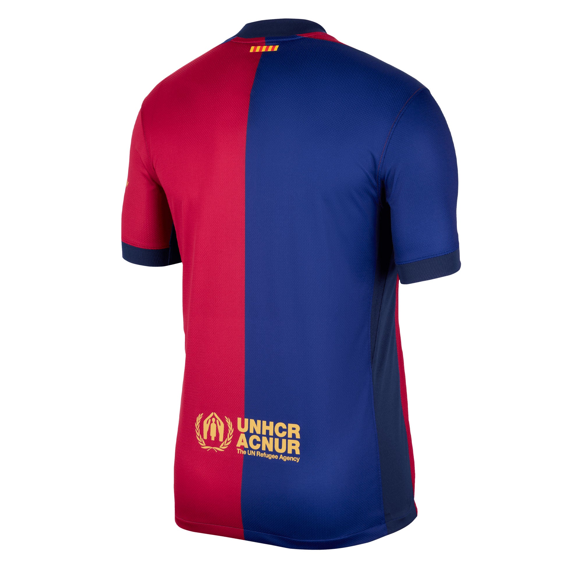 Nike Men s FC Barcelona 2024 25 Home Jersey Royal Blue Red Azteca Soccer