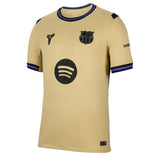 Nike Men's FC Barcelona 2025/26 Away Jersey Team Gold/Persian Violet/Black Front