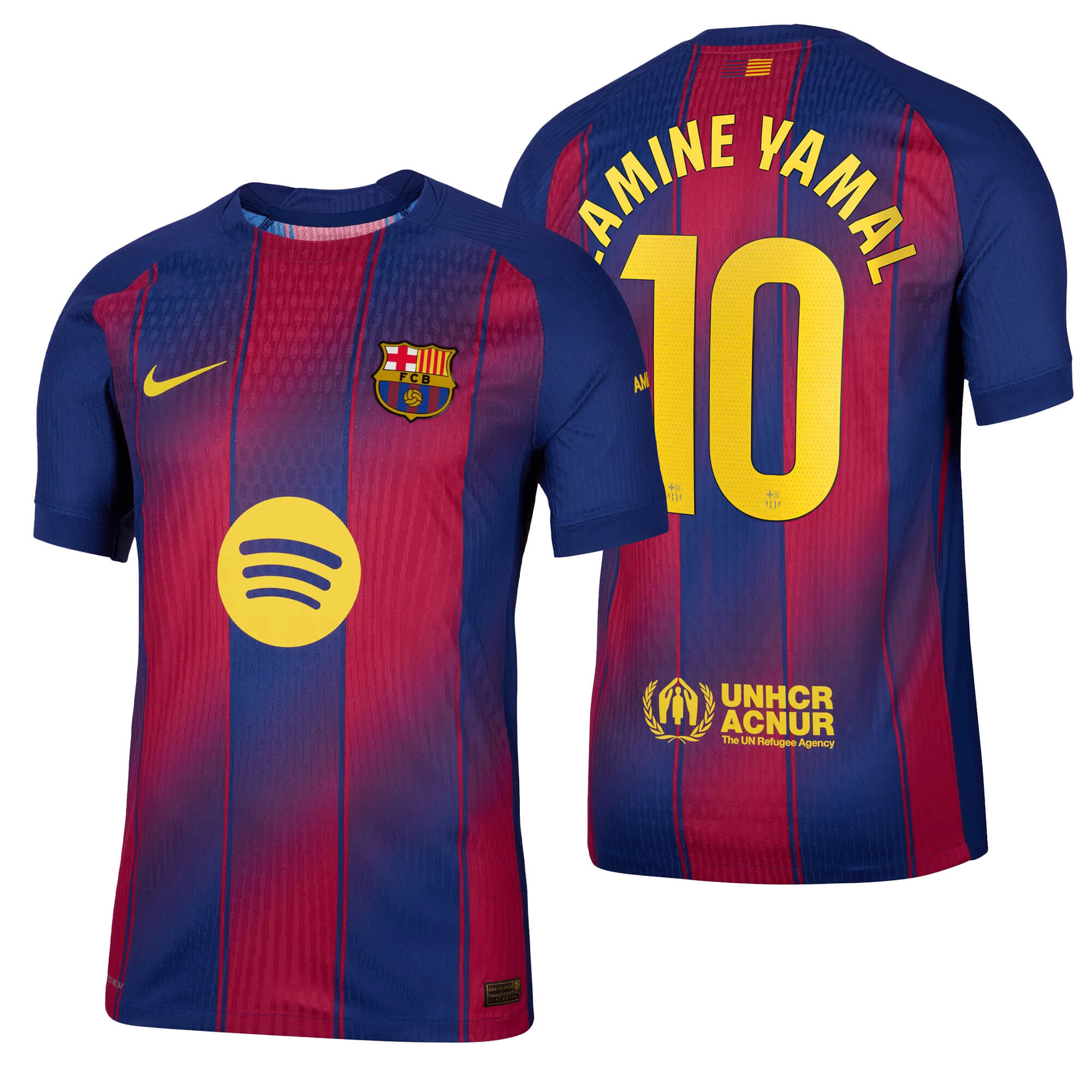 Nike Men's La Liga FC Barcelona 2025/26 Dri-FIT ADV Home Jersey w