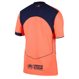 Nike Men's FC Barcelona 2025/26 Dri-Fit ADV Third Jersey Bright Mango/Midnight Navy Back