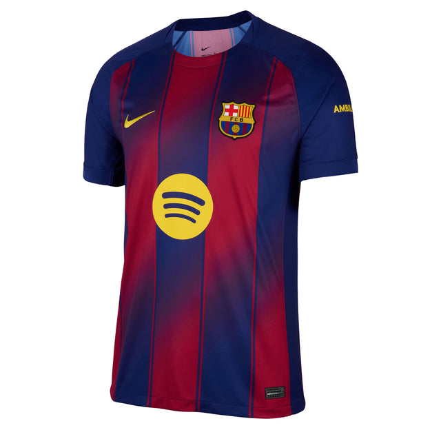 Nike Men's FC Barcelona 2025/26 Home Jersey Royal Blue/Red Front