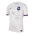 Nike Men's France 2023/24 Away Jersey White/Blue Front