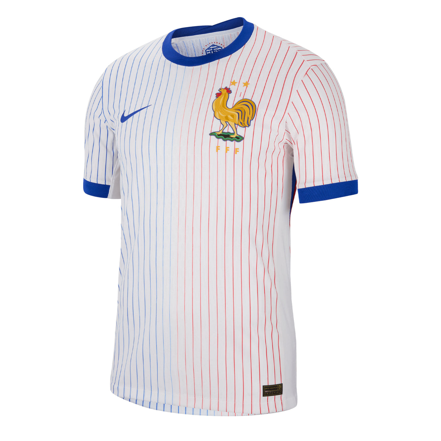 Nike Men's France 2024/25 Dri-FIT ADV Away Jersey White Front