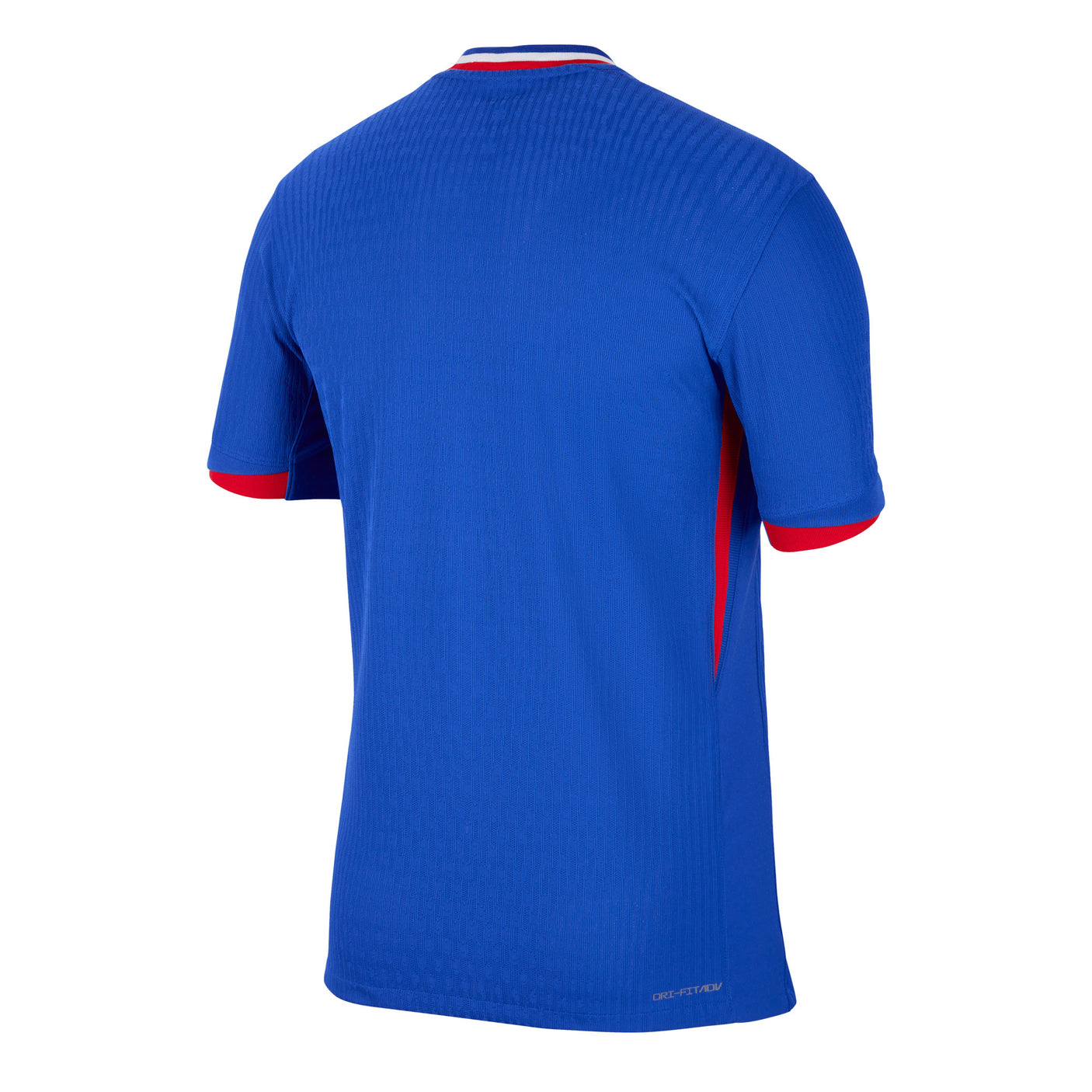 Nike Men's France 2024/25 Dri-FIT ADV Home Jersey Blue/Red Back