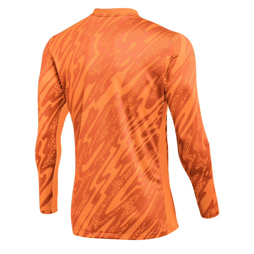 Nike Men's Gardien Goalkeeper Long Sleeve Jersey Orange/Black Back