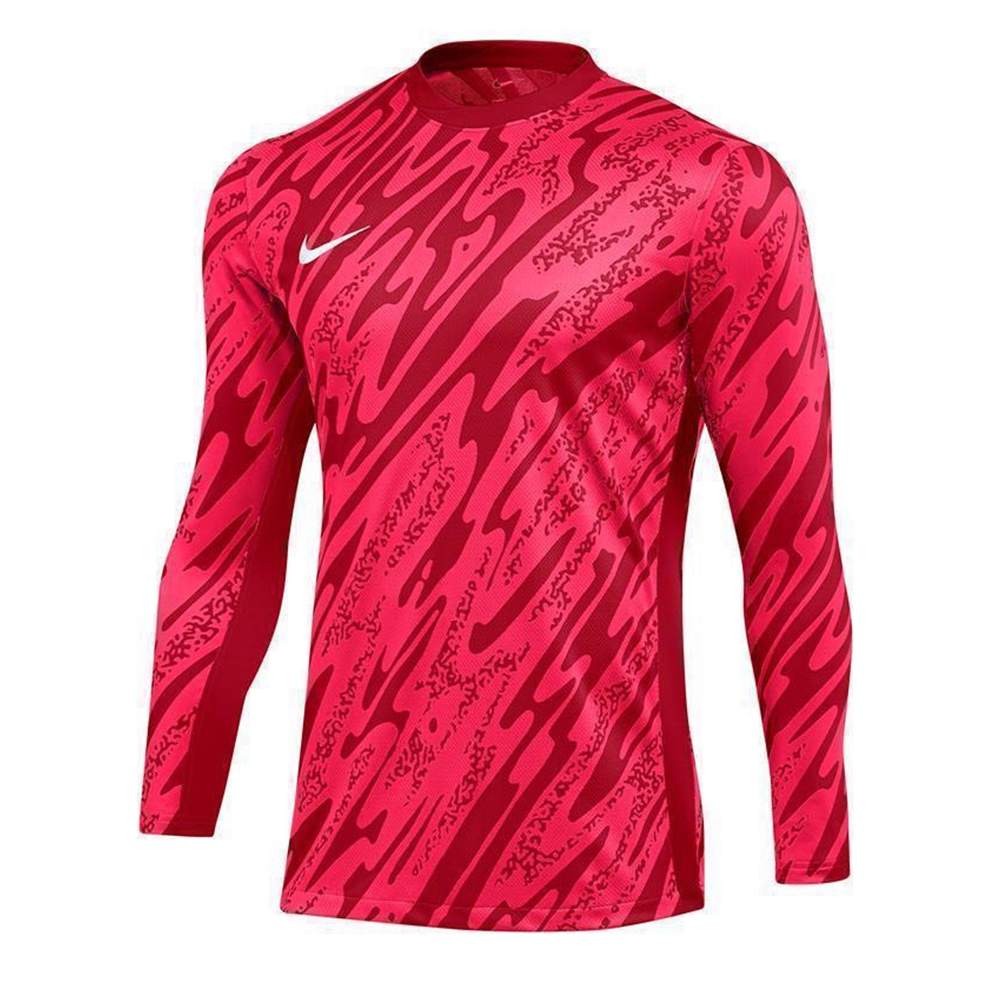 Red nike long sleeve sales