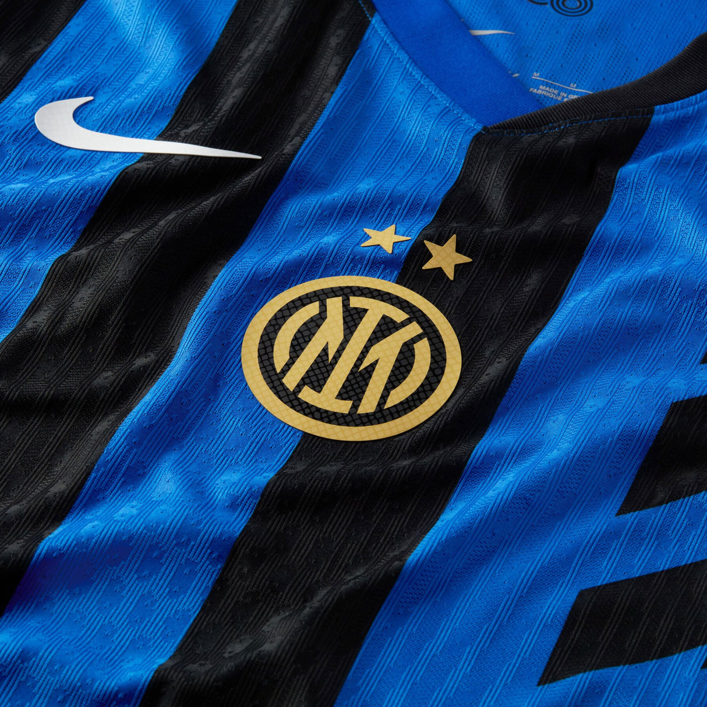 Nike Men's Inter Milan 2024/25 Dri-FIT ADV Home Jersey Lyon Blue/Black Crest