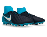 Nike Men's Magista Onda II DF FG Obsidian/White/Gamma Blue Together