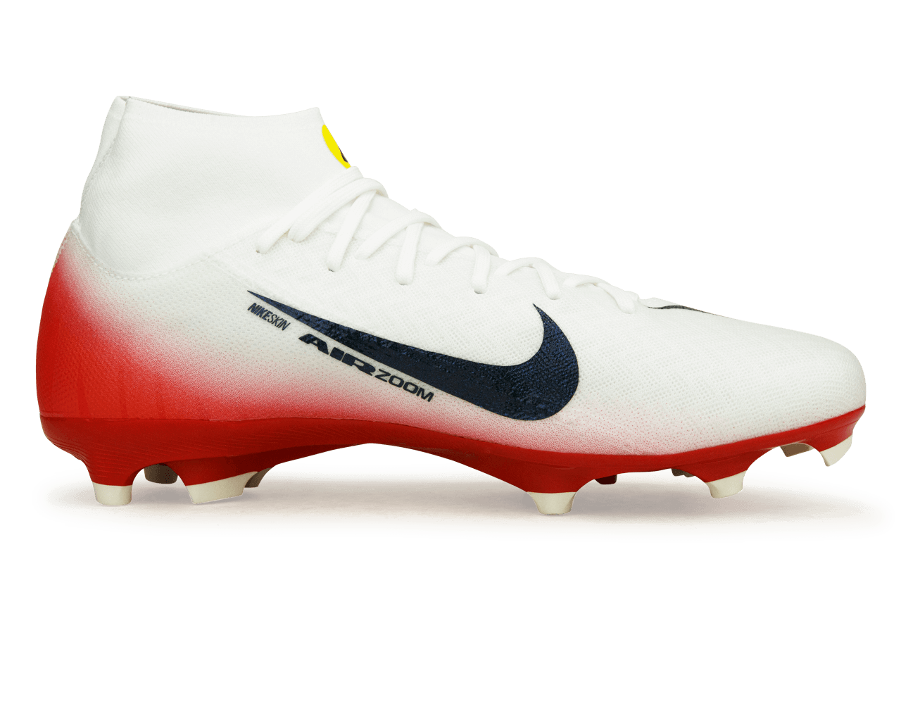 Nike Mercurial サッカーシューズ ホワイト/ブラック/レッド Nike Men's Zoom Mercurial Superfly 10 Academy LV8 FG/MG Red