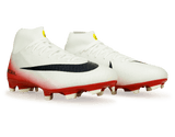 Nike Men's Zoom Mercurial Superfly 10 Academy FG/MG LV8 Red/Obsidian Together