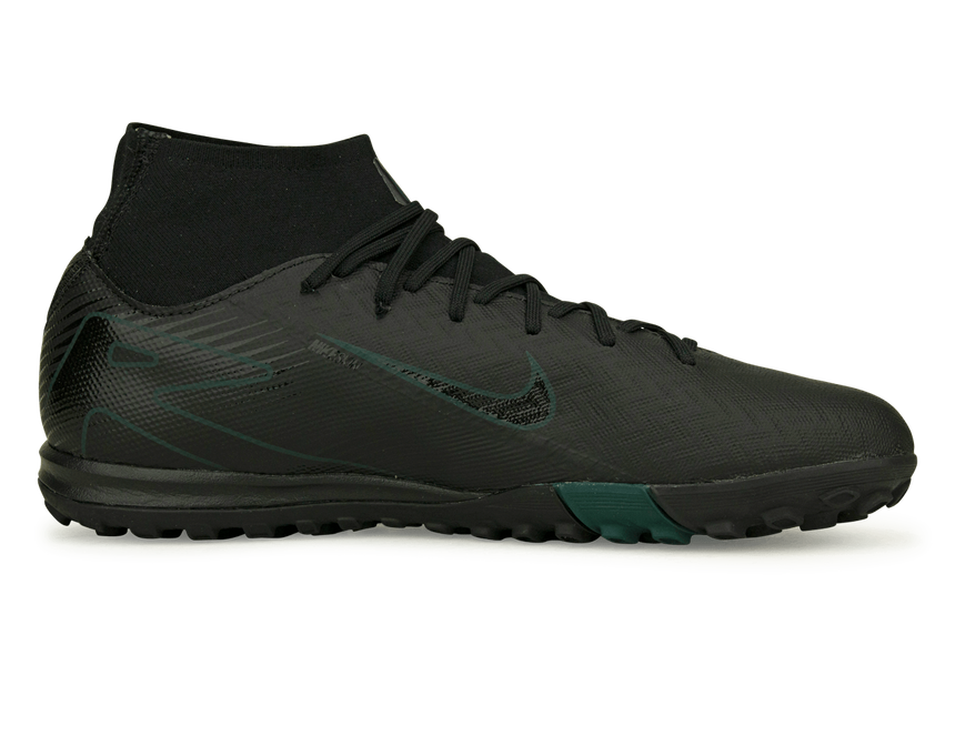 Nike Men's Zoom Mercurial Superfly 10 Academy TF Black/Deep Jungle Side