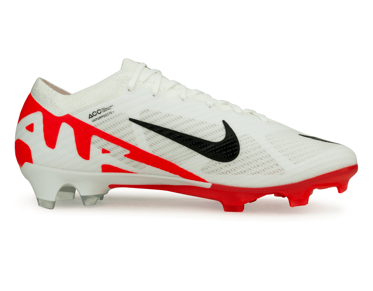 Nike Men's Zoom Mercurial Vapor 15 Elite White/Red – Azteca Nike Men's Zoom Mercurial Vapor 15 Elite White/Red – Azteca