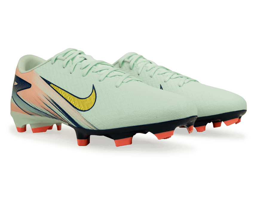 Nike Men's Zoom Mercurial Vapor 16 Academy MDS 009 FG/MG Barely Green/Metallic Gold Together