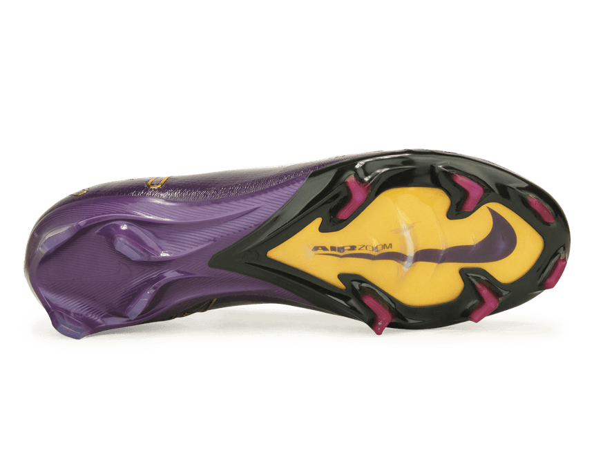 Nike Men's Zoom Mercurial Vapor 16 Elite KM FG Grand Purple/Pale Ivory Soleplate