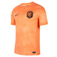 Nike Men's Netherlands 2023/24 Home Jersey Orange/Black Front
