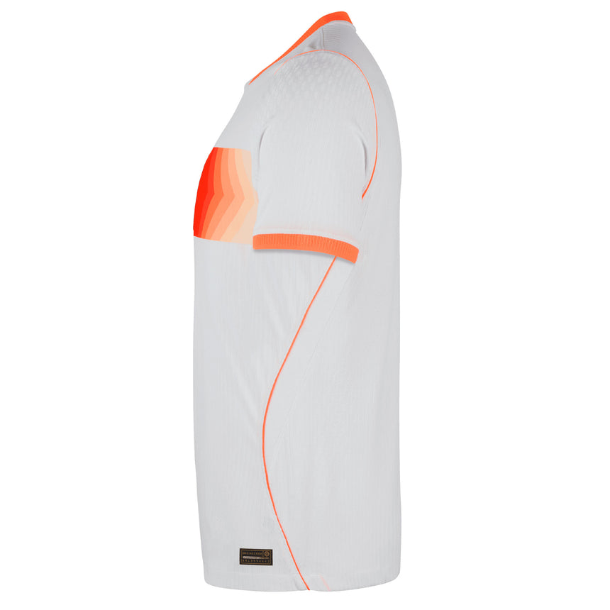 Nike Men's Netherlands World Cup 2026 Dri-Fit ADV Away Jersey White/Orange Sleeve