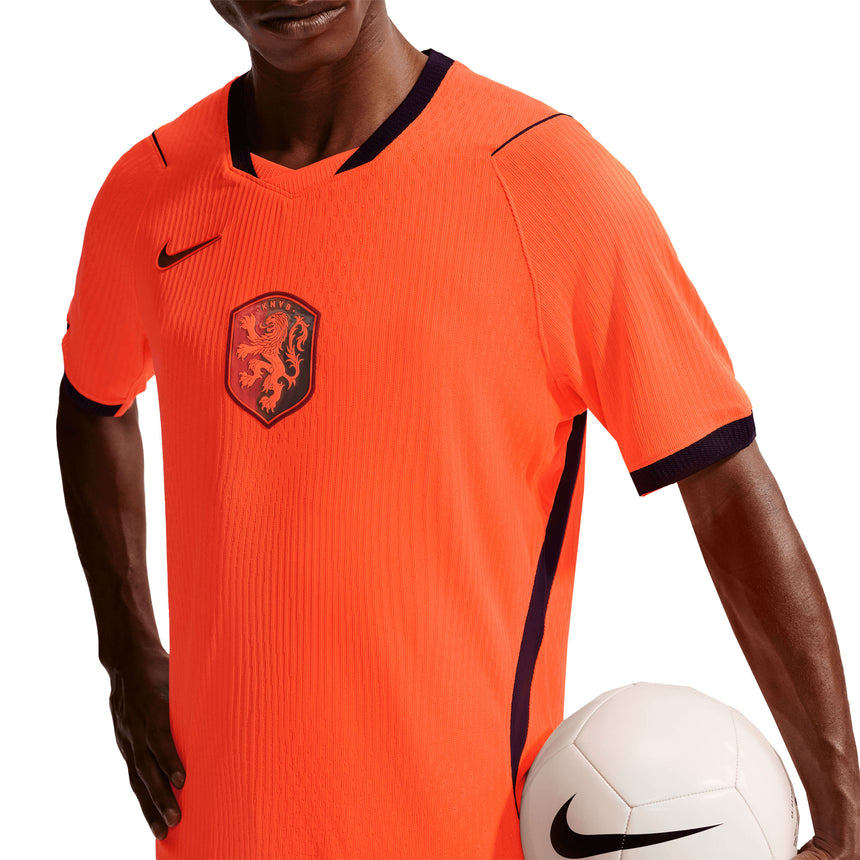 Nike Men's Netherlands World Cup 2026 Dri-FIT ADV Home Jersey Orange/Black Sleeve