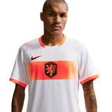 Nike Men's Netherlands World Cup 2026 Away Jersey White/Orange Neck