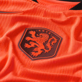 Nike Men's Netherlands World Cup 2026 Dri-FIT ADV Home Jersey Orange/Black Crest