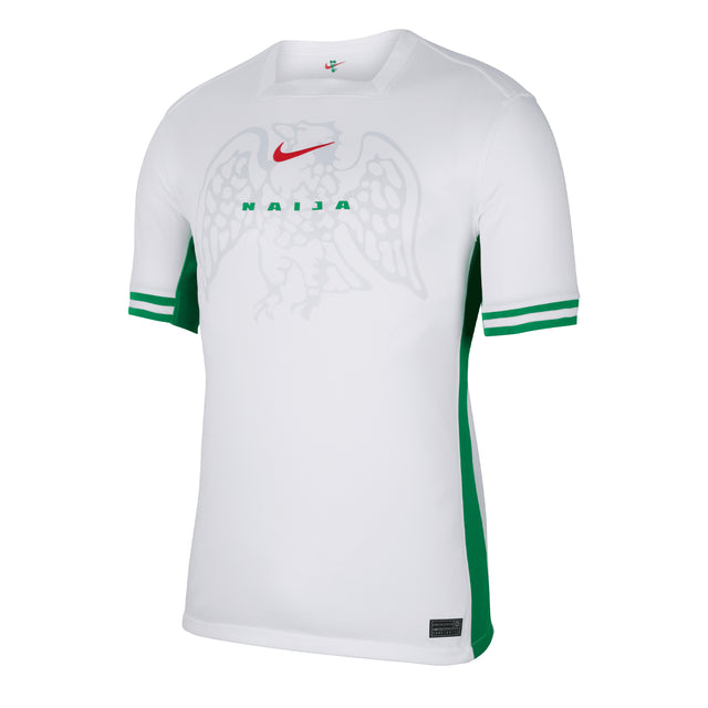 Nike Men's Nigeria 2024/25 Home Jersey White/Green Front