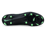 Nike Men's Phantom 6 High Academy FG/MG Black/Illusion Green Sole