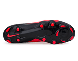 Nike Men's Phantom 6 High Academy FG/MG Bright Crimson/Black Sole