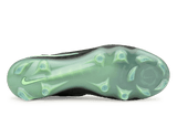 Nike Men's Phantom 6 High Elite FG Black/Illusion Green Sole