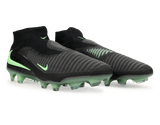 Nike Men's Phantom 6 High Elite FG Black/Illusion Green Together