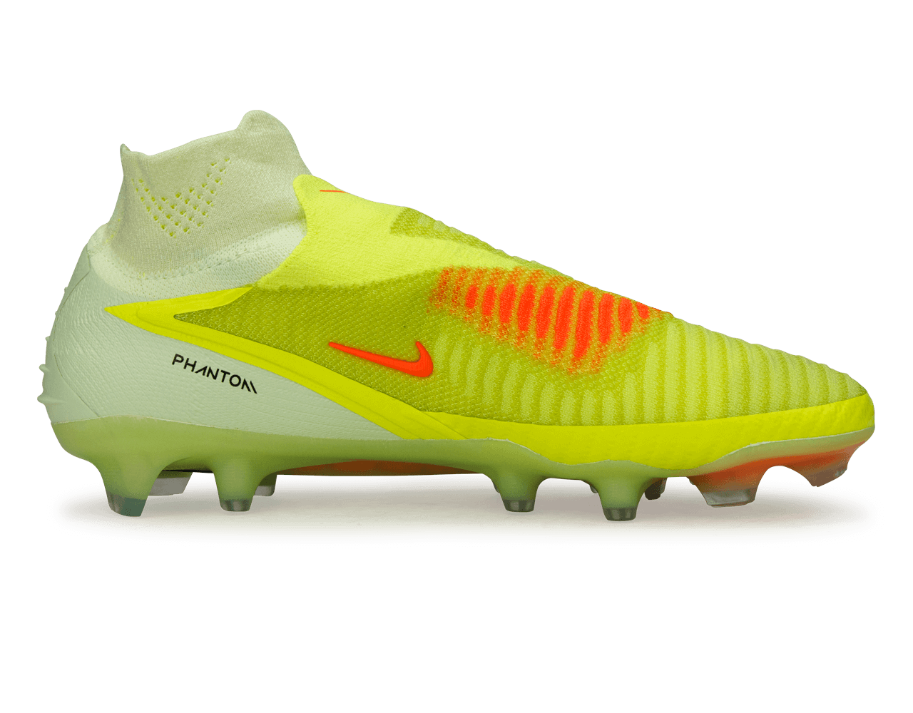 Nike Men's Phantom 6 High Elite FG Hyper Crimson/Black Side