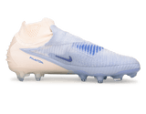Nike Men's Phantom 6 High Elite FG LV8 Soccer Cleats Ghost/Guava Ice Side